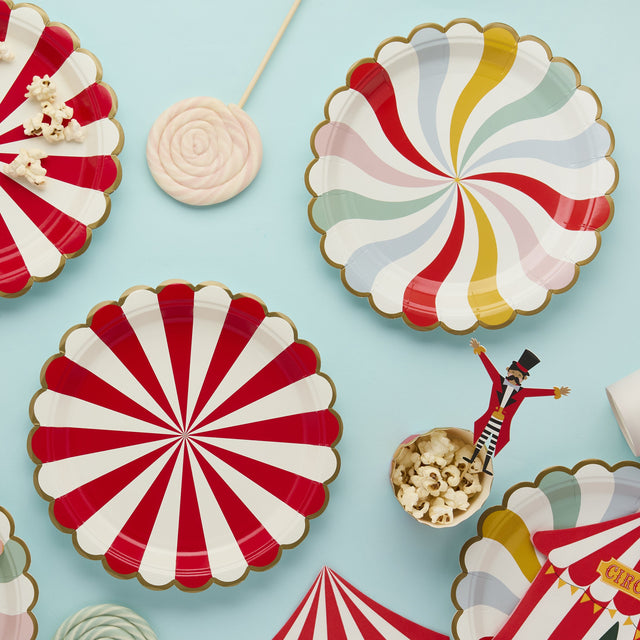 Circus Paper Plates