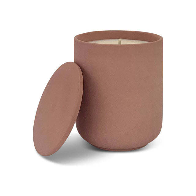 Moroccan Rose Ceramic Candle