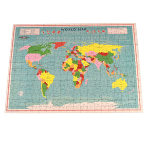 Large World Map Jigsaw