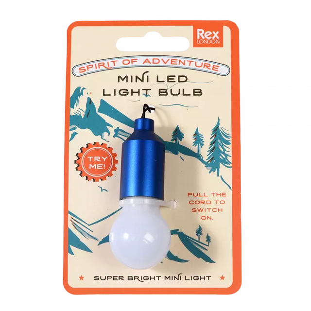Mini Light Bulb Keyring
