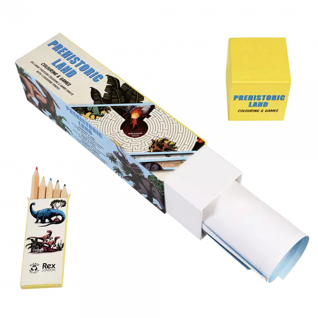 Prehistoric Land Dinosaur Activity Set