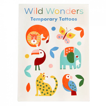 Load image into Gallery viewer, Wild Wonders Temporary Tattoos