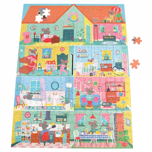 Mouse In A House Puzzle 300 Piece