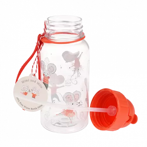 Mimi & Milo Mouse Water Bottle