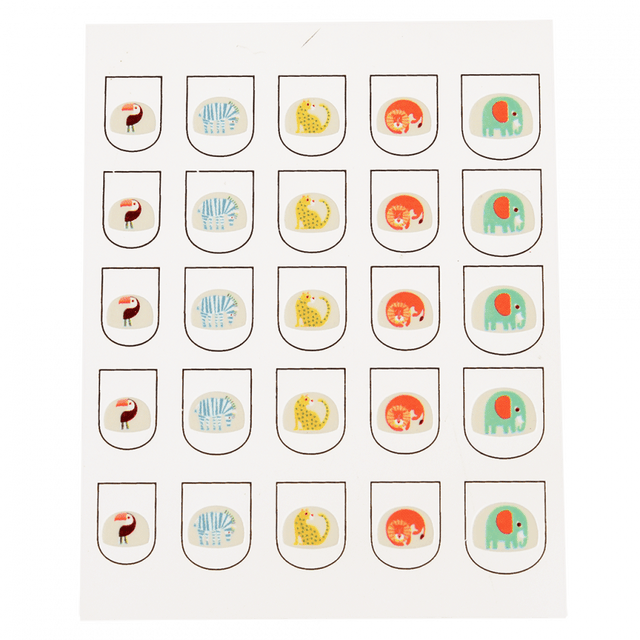 Wild Wonders Nail Stickers