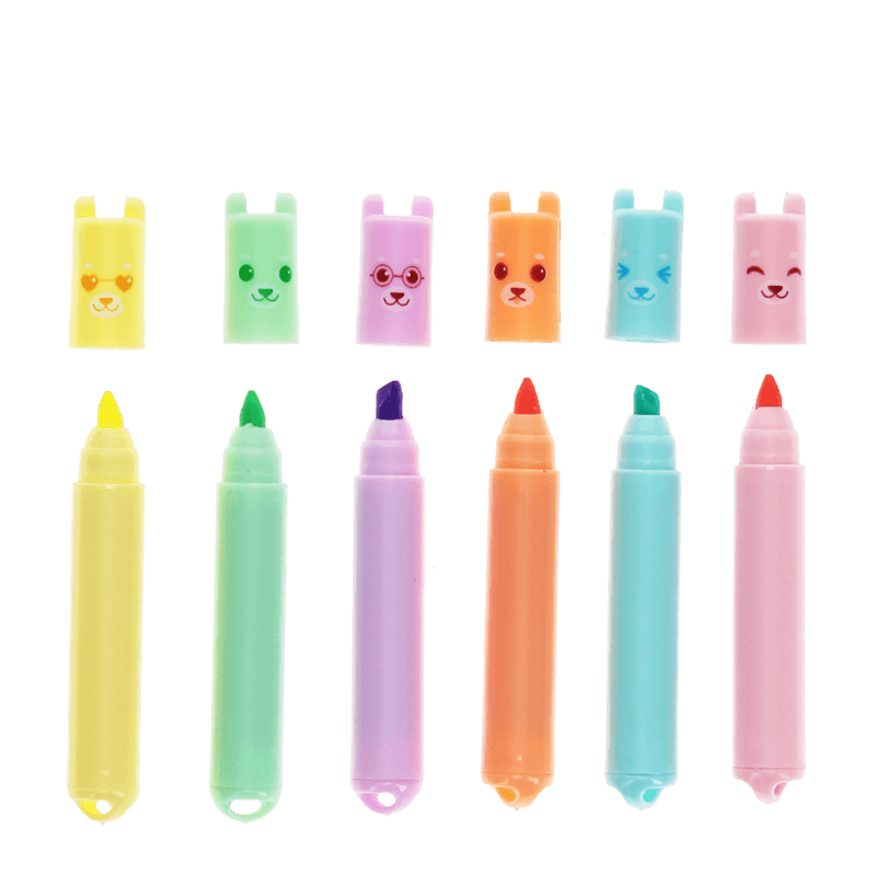 Bears Mini Highlighter Set
