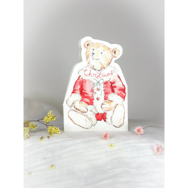 Christmas Teddy Card