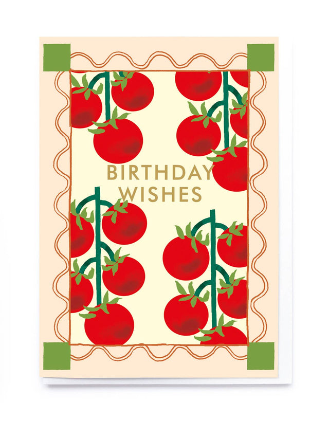 Tomatoes Birthday Card