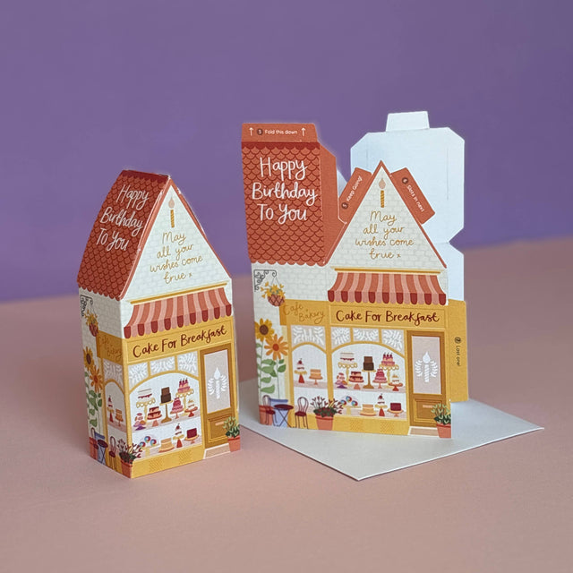 Cake for Breakfast 3D Card
