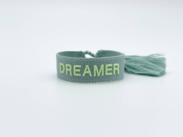 Dreamer Woven Mint Bracelet