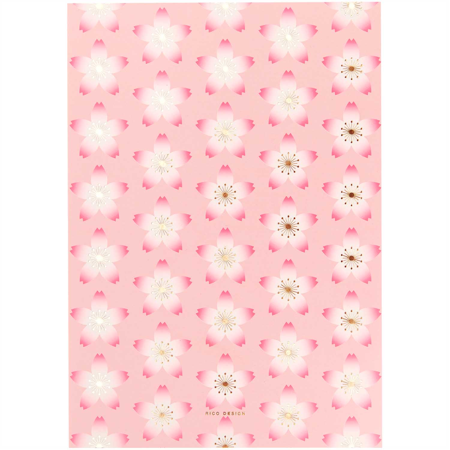Sakura Printed Notepad