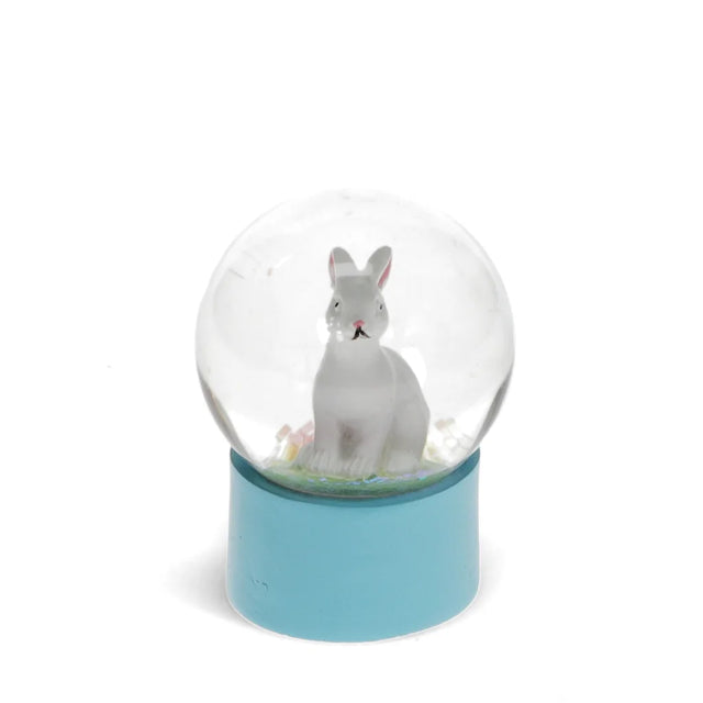 Bunny Mini Glitter Globe