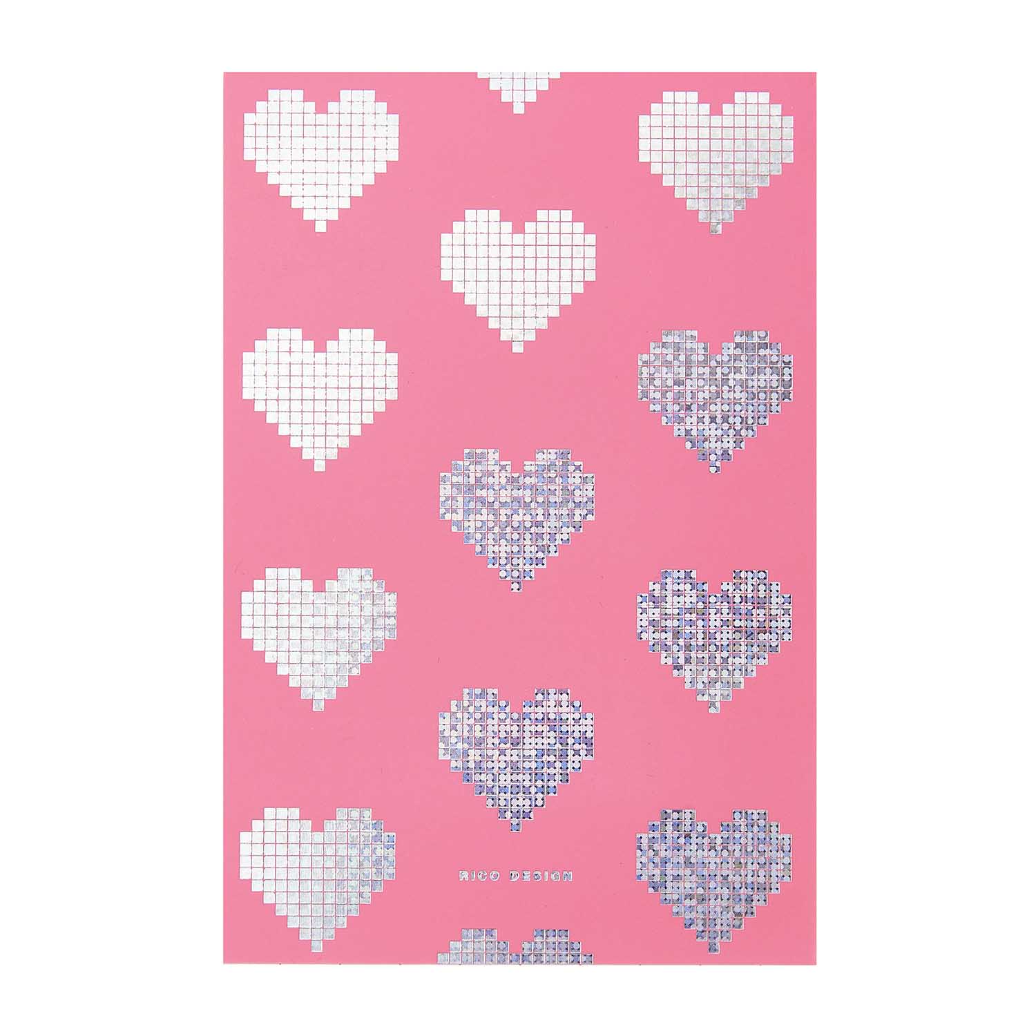 Heart Pixel Notepad