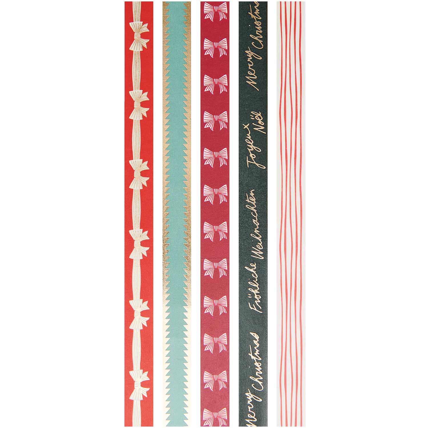 Set Of Christmas Washi Tapes