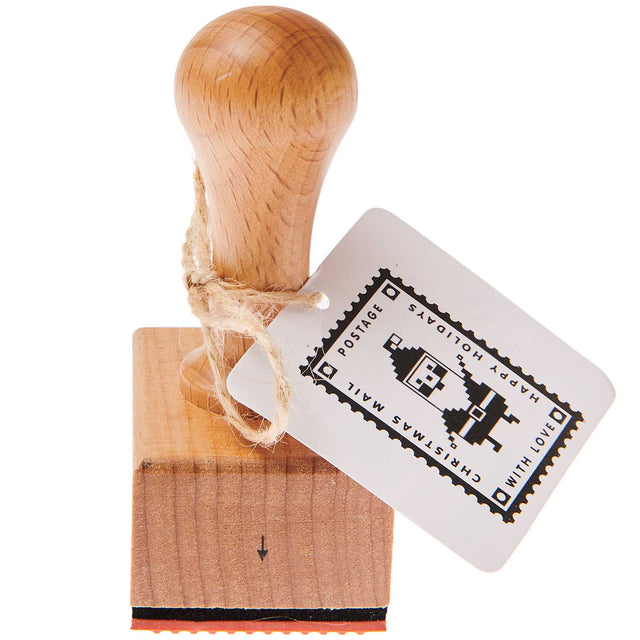 Santa Christmas Mail Stamp