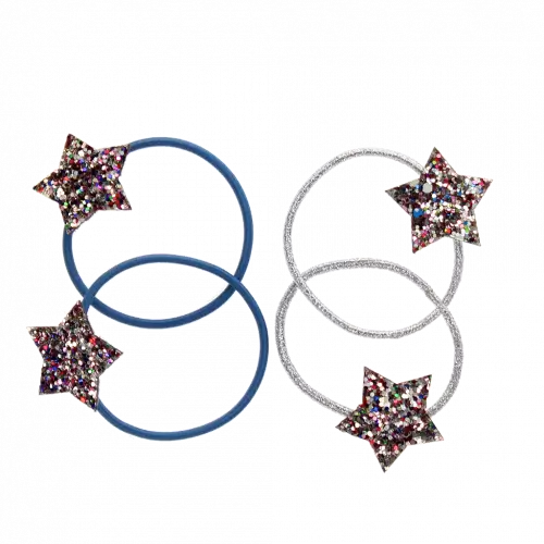Glitter Star Hair Bands