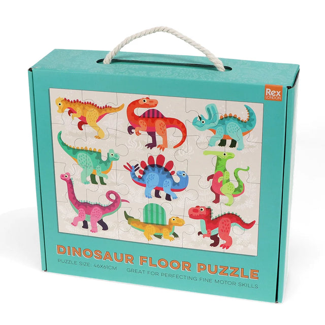 Colourful Dinosaur Floor Puzzle