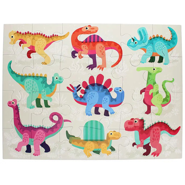 Colourful Dinosaur Floor Puzzle