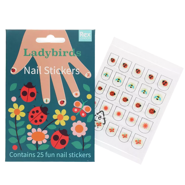Ladybird Nail Stickers
