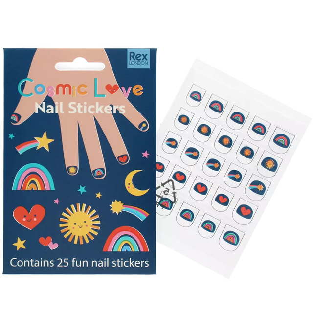 Cosmic Love Nail Stickers