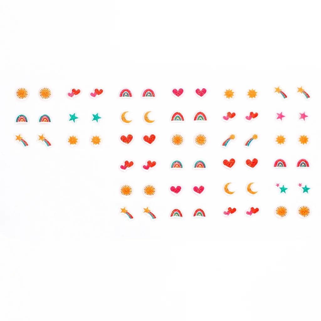 Cosmic Love Stick On Earrings