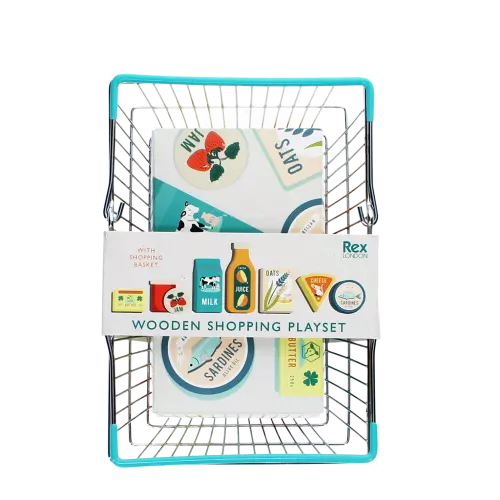 Wooden Shopping Playset