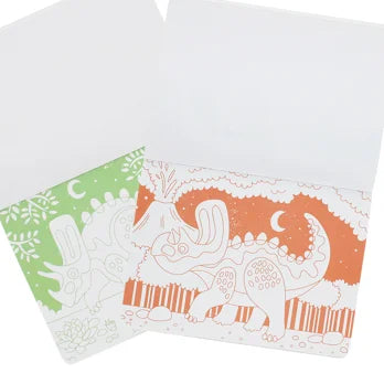 Baby Dinosaur Colouring Book