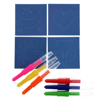 Magic Rainbow Blow Pens