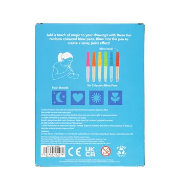 Magic Rainbow Blow Pens