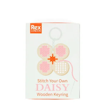 Stitch Your Own Keyring: Daisy