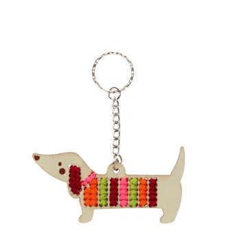 Stitch Your Own Keyring: Sausage Dog