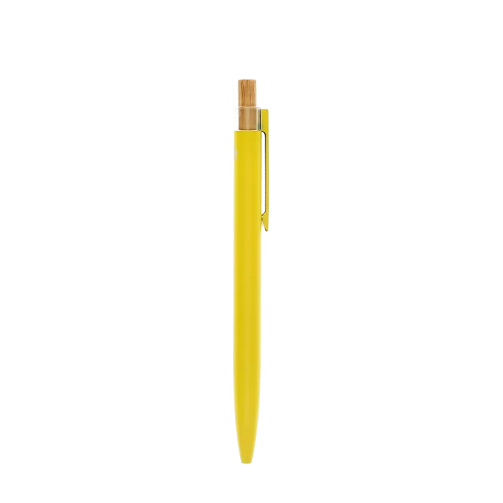 Recycled Ball Point Pen: Yellow