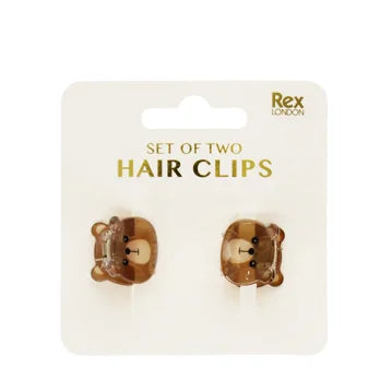 Bear Mini Claw Clips