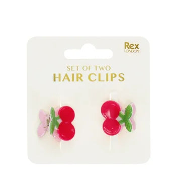Cherry Mini Claw Clips