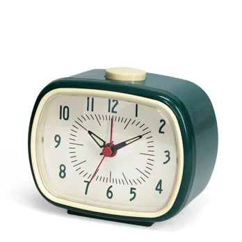 Petrol Blue Alarm Clock