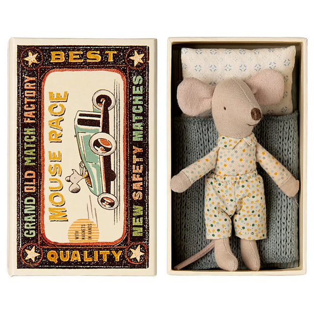 Little Brother Mouse In Matchbox