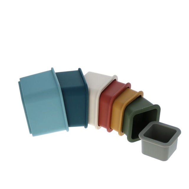 Stacking Silicone Cubes