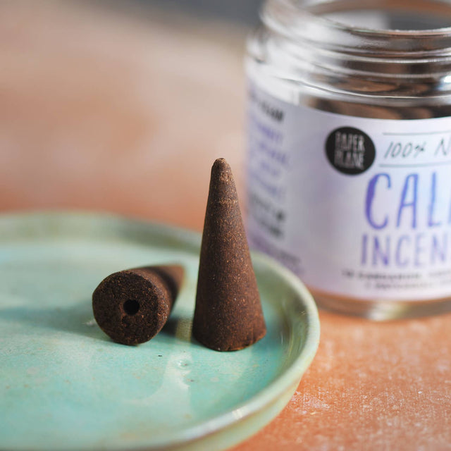 Calm Incense Jar of Incense Cones