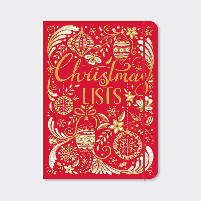 Christmas Lists Notebook