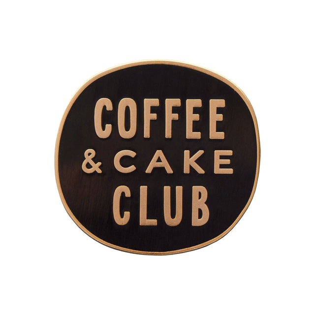 Coffee & Cake Club Pin
