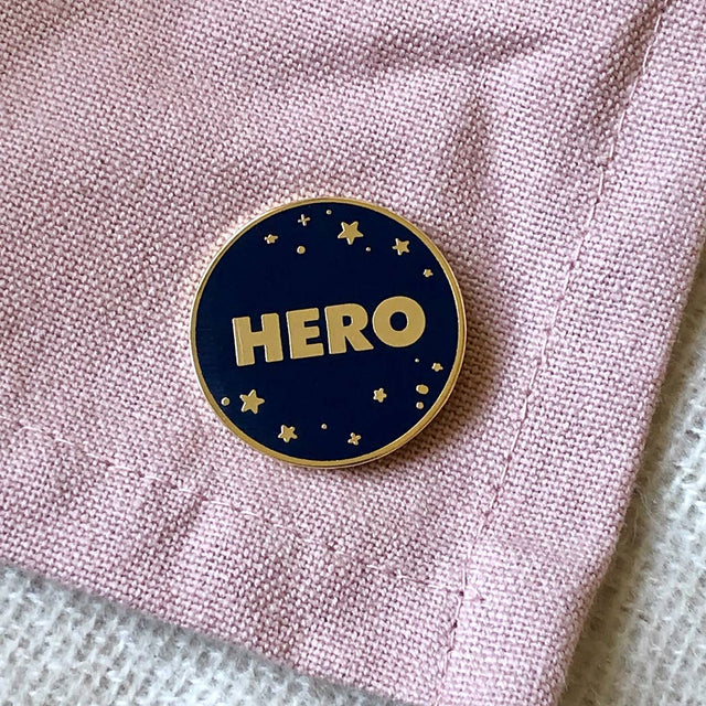 Hero Enamel Pin