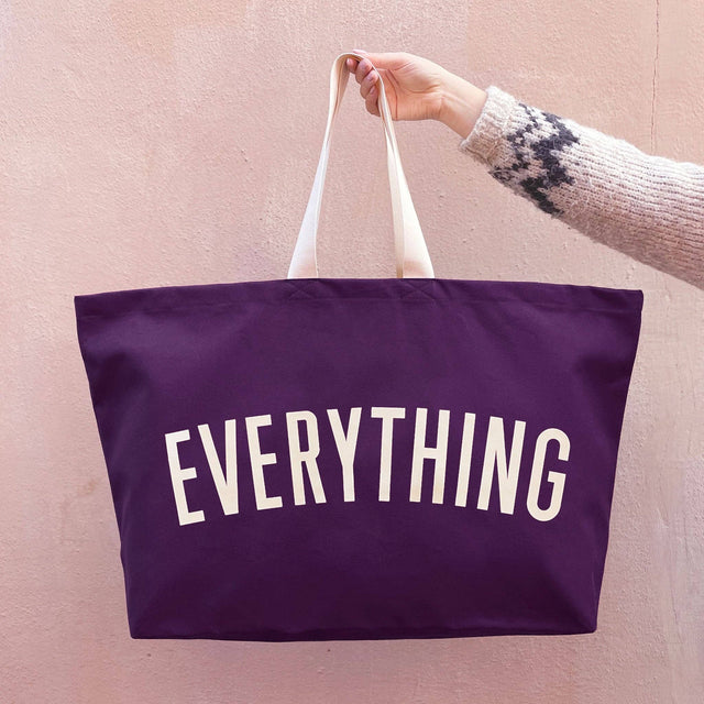 Plum Everything Big Bag