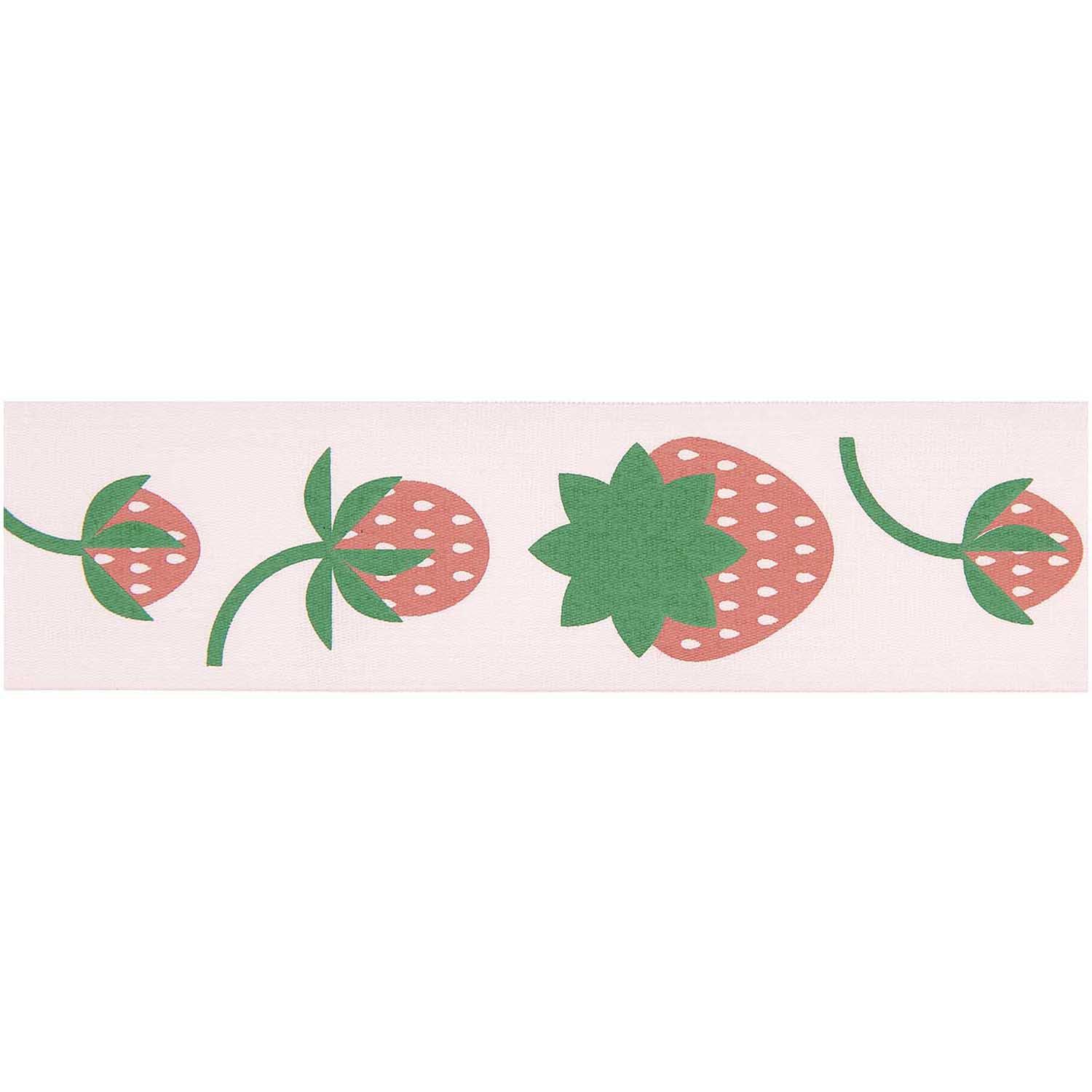 Strawberries Taffeta Ribbon