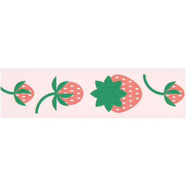 Strawberries Taffeta Ribbon