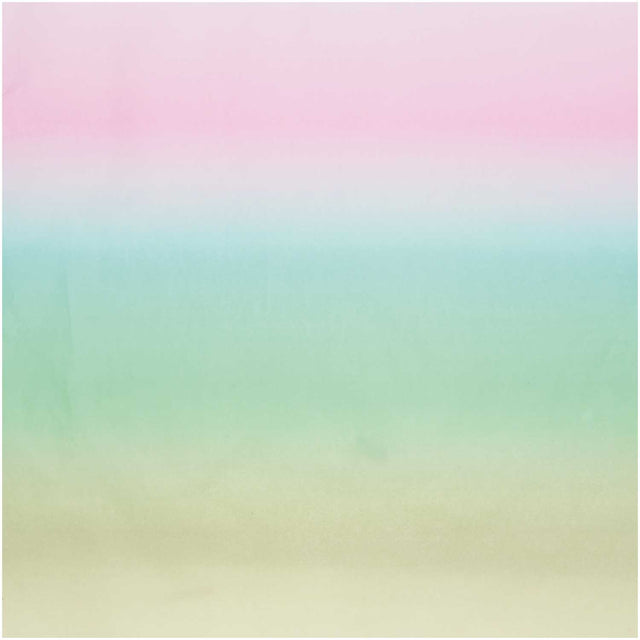 Turquoise Gradient Tissue Paper