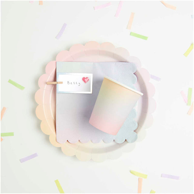Pastel Paper Plates