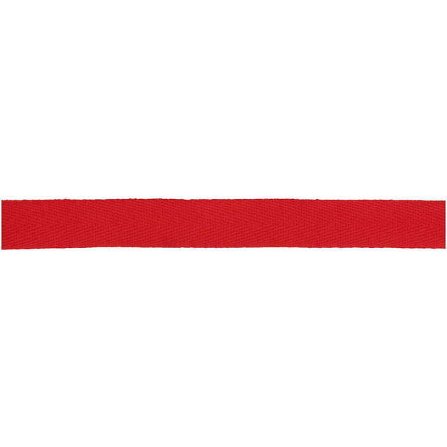 Red Cotton Ribbon: 16 mm