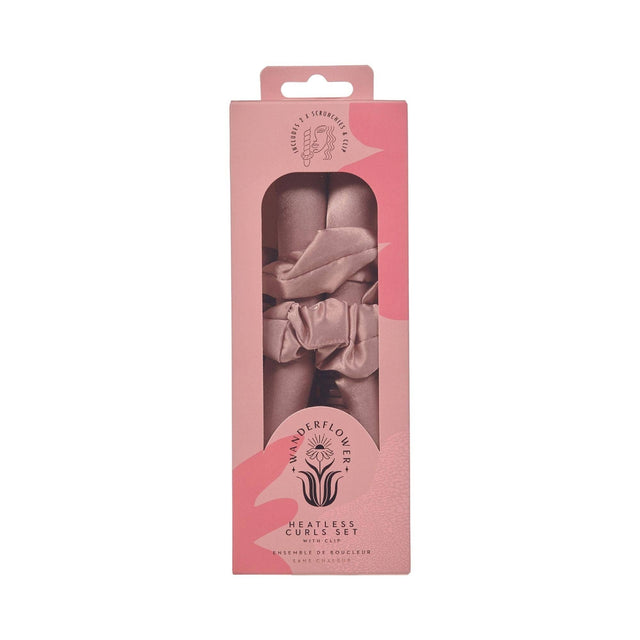 4pc Satin Heatless Curls Set