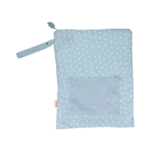 Blue Leaf Large Waterproof Bag