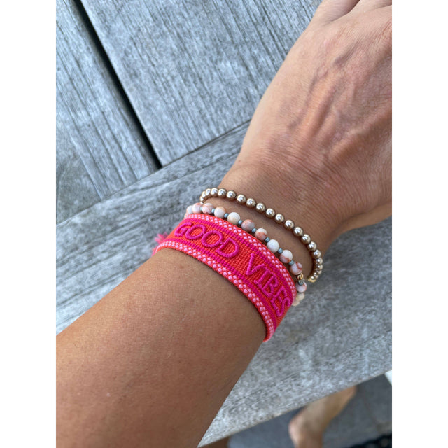 Good Vibes Cuff Bracelet